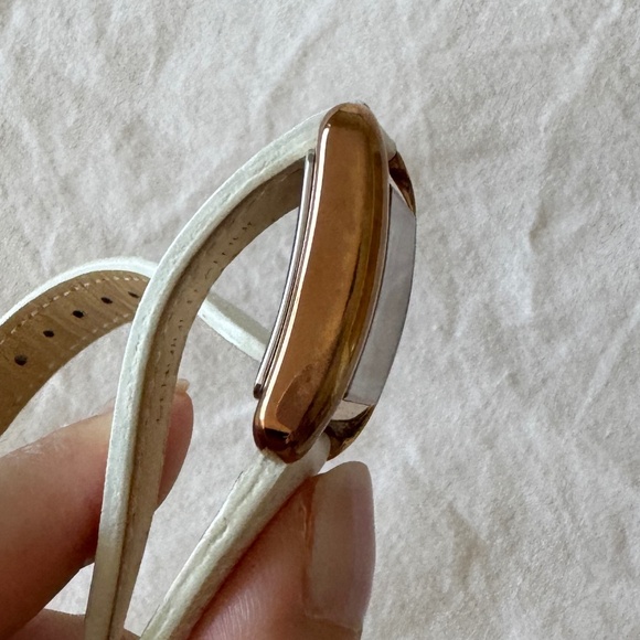 Coach Thompson Rose Gold Plated Double Wrap Watch